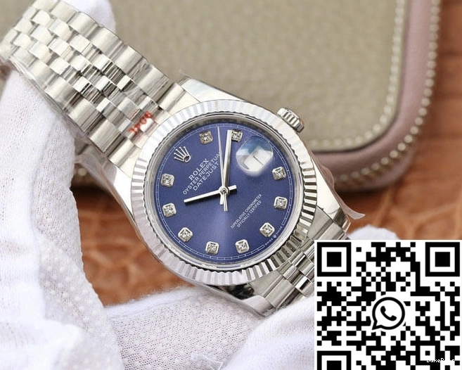 Rolex Factory Blue M126234-0037 Datejust GM Dial 1023
